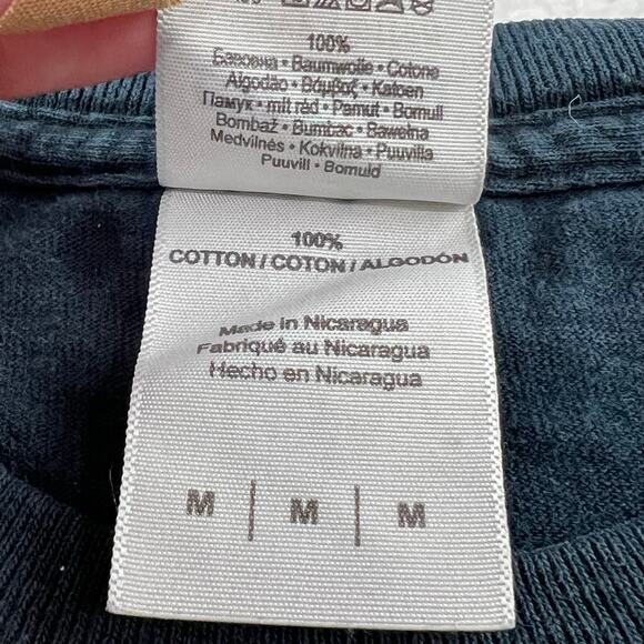 Lynyrd Skynyrd Y2K Eagle T-shirt Men's size Medium Black Faded Gildan Tag - Picture 5 of 7